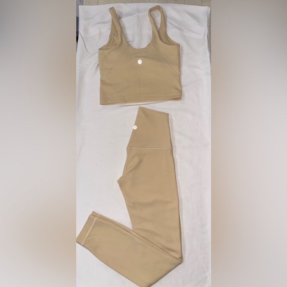 Lululemon Align Matching Set: Align High-Rise Leggings & Align Tank Top - Picture 4 of 6